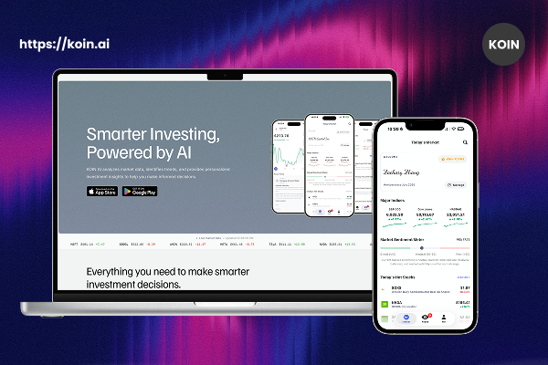 KOIN AI platform screenshot