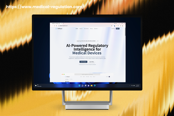 Medical Regulations AI platform screenshot